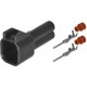 28411 - 2 circuit female connector kit (1pc)